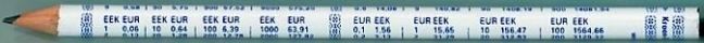 DESDE EL I DE ENERO DEL 2011, ESTONIA UTILIZA EL EURO COMO MONEDA OFICIAL - ENVIADO POR JRI KOSAAR, DE TARTU (ESTONIA)